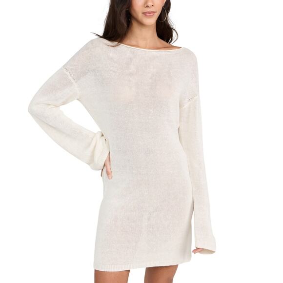 Solid & Striped Knit Cream Nicki Dress Size XS